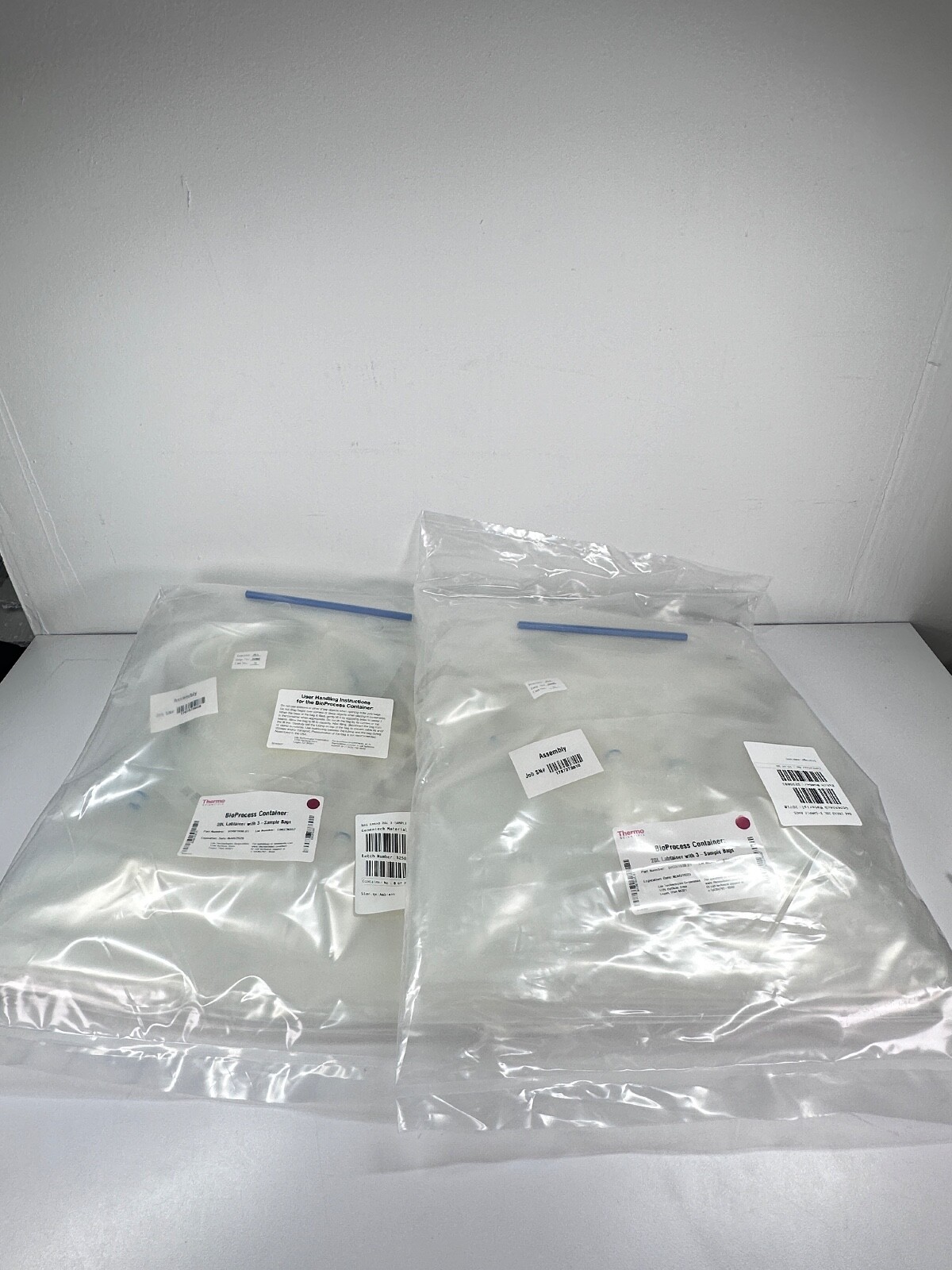 2x Thermo 20L Labtainer with 3 Sample Bags BioProcess Container 20L SH3B1930.01