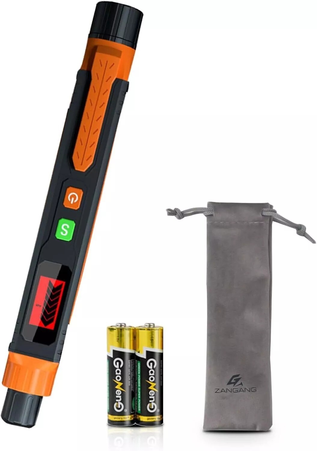 Natural Gas Leak Detector, Portable Gas Sniffer with Audible & Visual Alarm, for