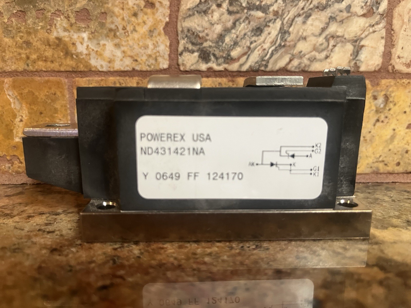 Powerex USA Transiter Power Block ND432421NA NOS