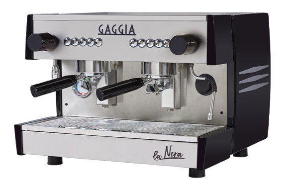 NEW: GAGGIA MILANO – LA NERA Commercial Semi-Auto 2 Group Espresso Machine 120V