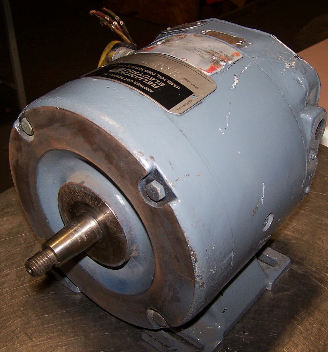 GENERAL ELECTRIC 1/2 HP TACHOMETER GENERATOR 1000 RPM 230 VDC 5BC74AB1988C