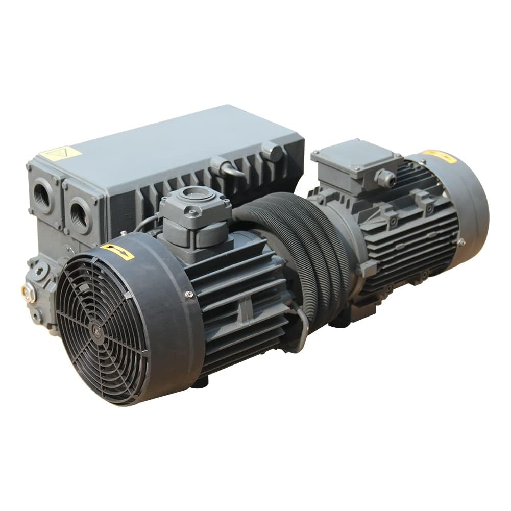 58.4 CFM 460V 3PH Rotary Van Oil Single Stage Vane Vacuum Pump Air Pump Vacuum