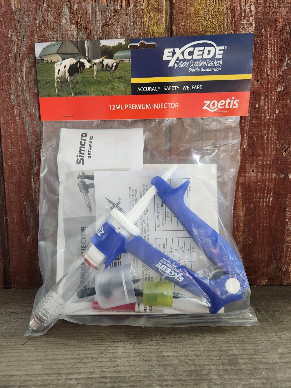 Syringe 12cc Premium Injector Excede made by Simcro *NEW*