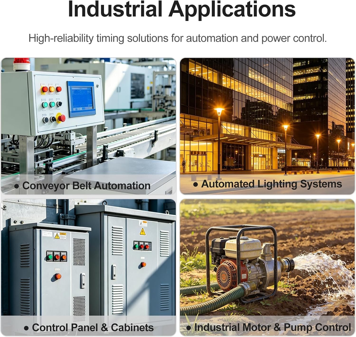 Industrial 8-Pin Time Delay Relay – AC 110V, 5A DPDT for Automation Systems