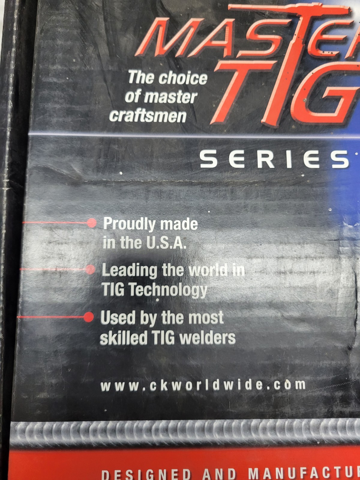 CK Worldwide Ck300 RG TIG TORCH 25FT 350AMP Tri-flex Cable AC/DC