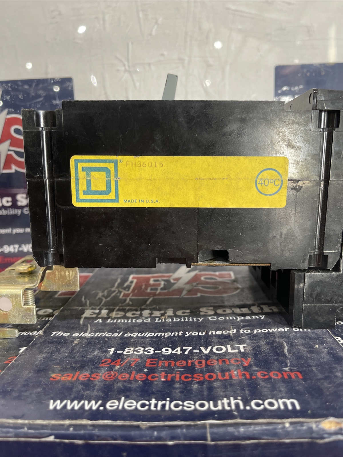 Square D FH36015 Circuit Breaker 15 Amp 600V 3 Pole