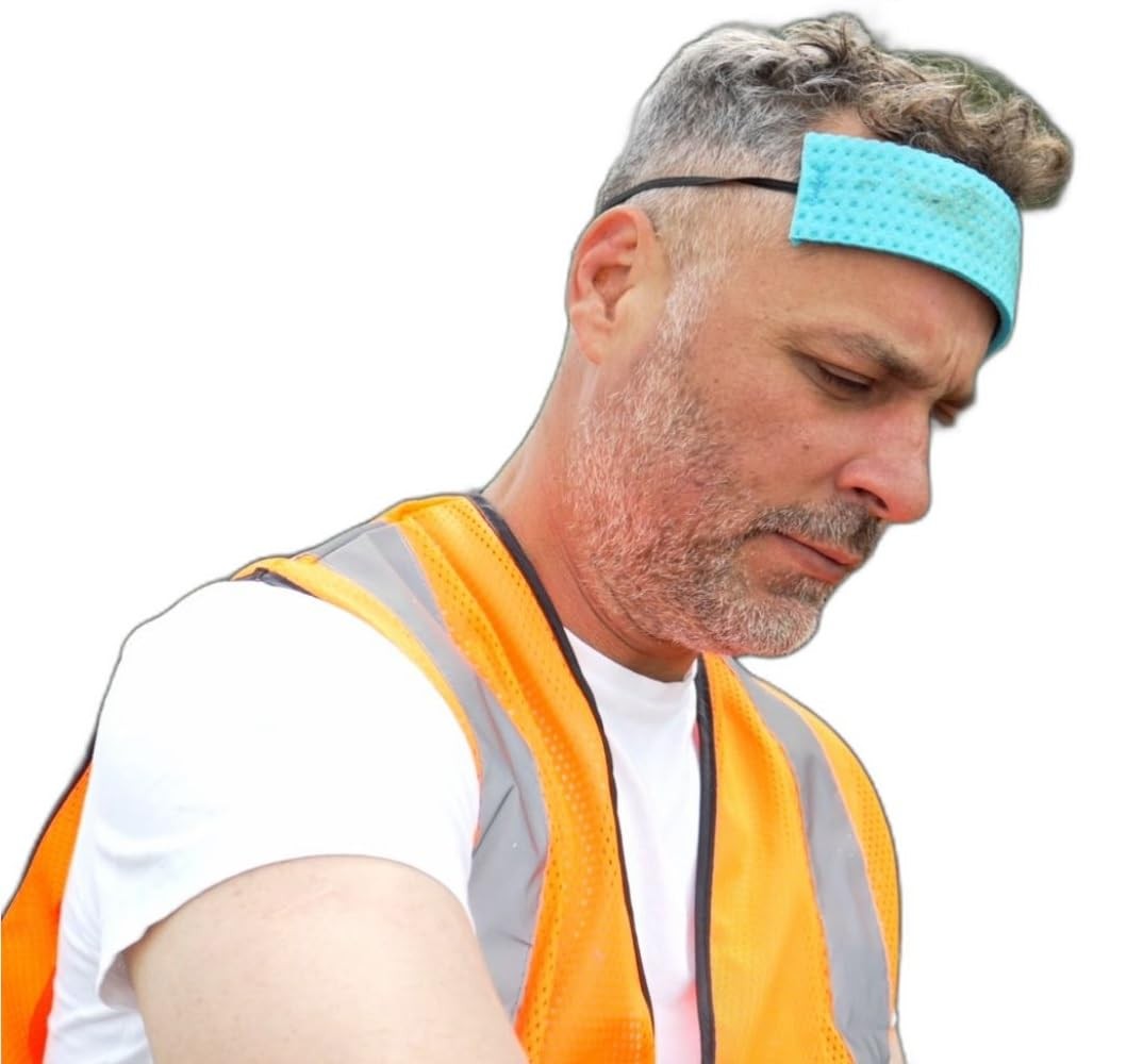 Blue Cellulose Sweatband, 100 PACK (SBR100)