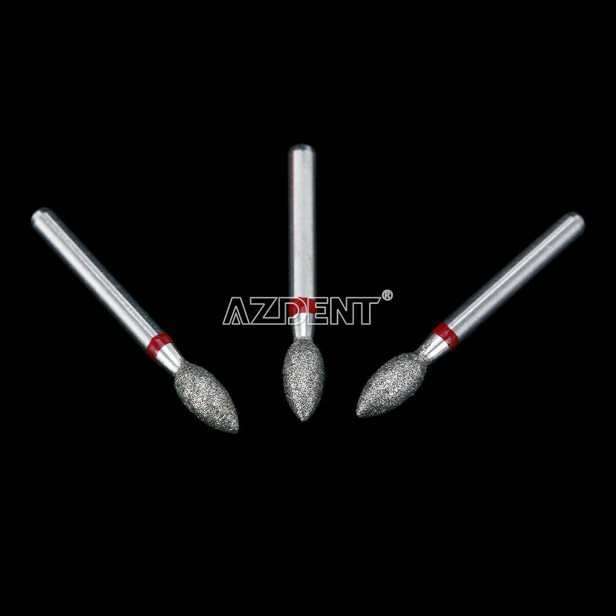 Dental Diamond Burs Football FG 368-023 Egg Shape Coarse Grit High Speed Burr