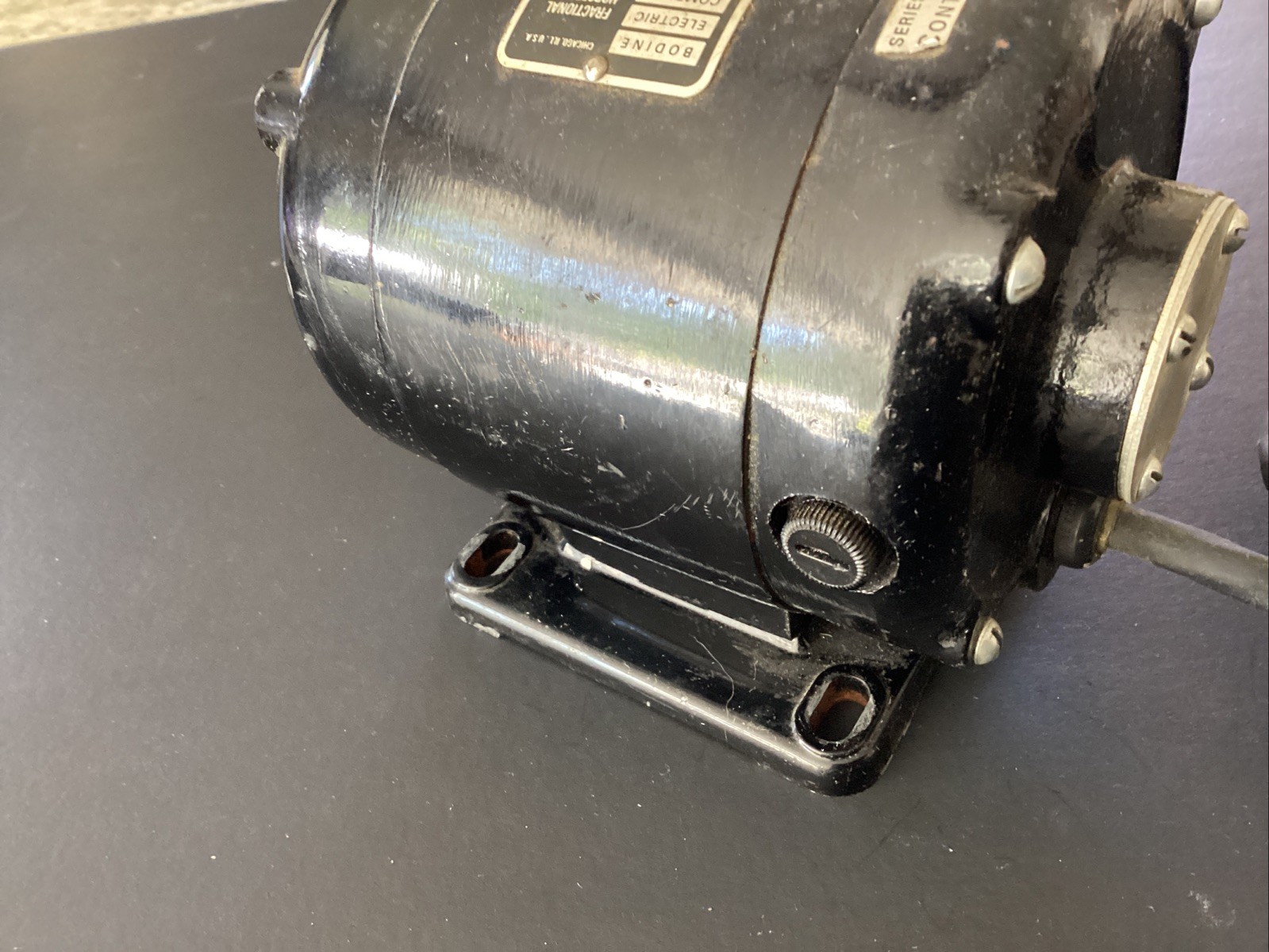 Bodine NSH-34 DC Fractional Motor 115V 1/15HP 1725RPM Reversible Tested