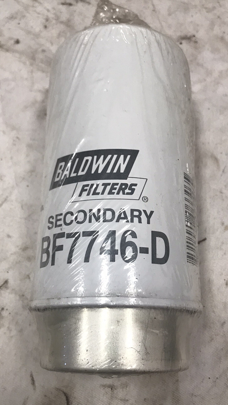 NEW BALDWIN CASE NEW HOLLAND SECONDARY FUEL FILTER BF7746-D