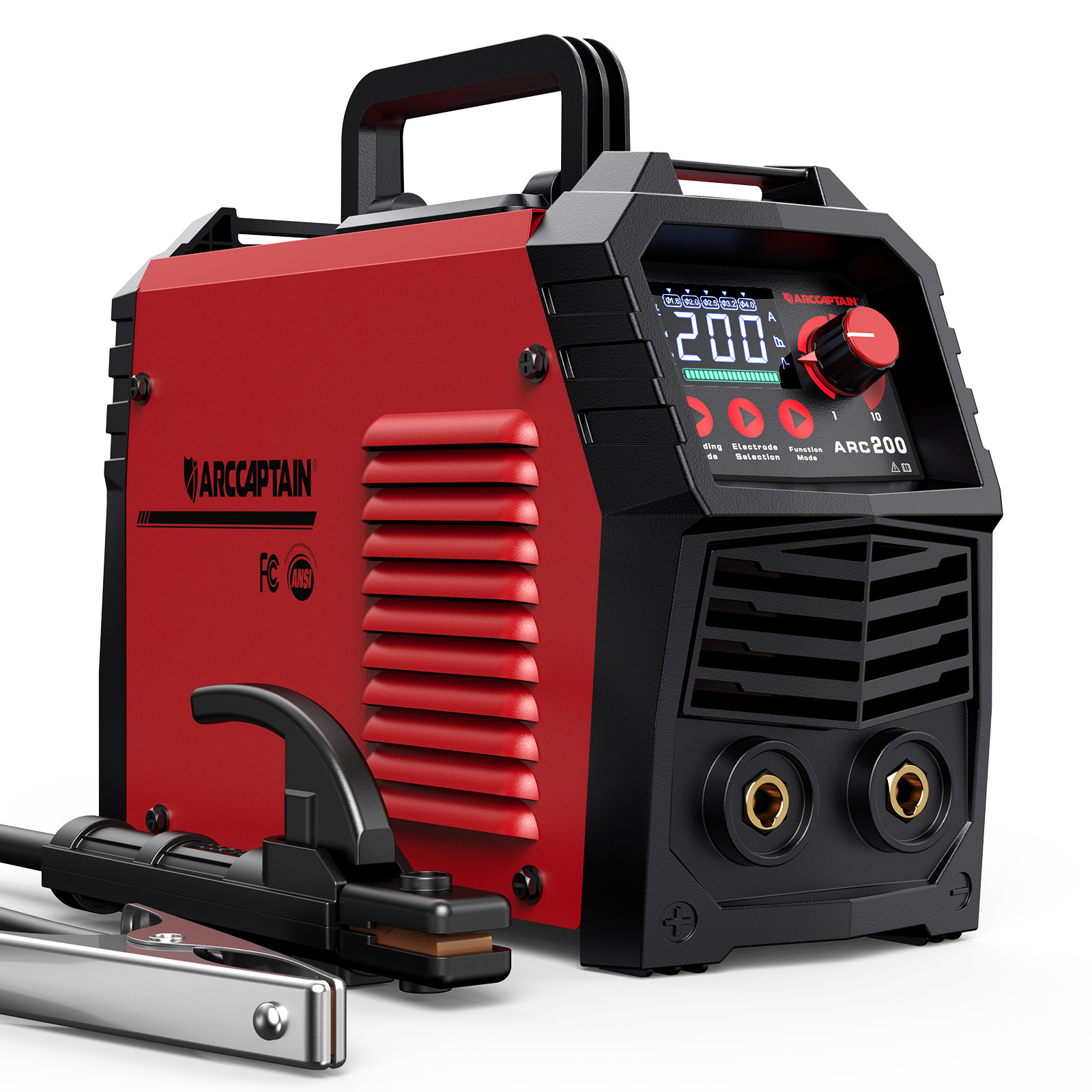 ARCCAPTAIN Stick Welder 200Amp ARC/MMA/Lift TIG Welding Machine 110V/220V IGBT🔥