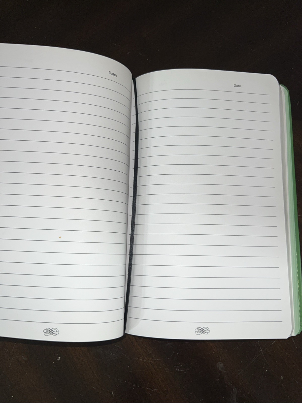 dark green journal