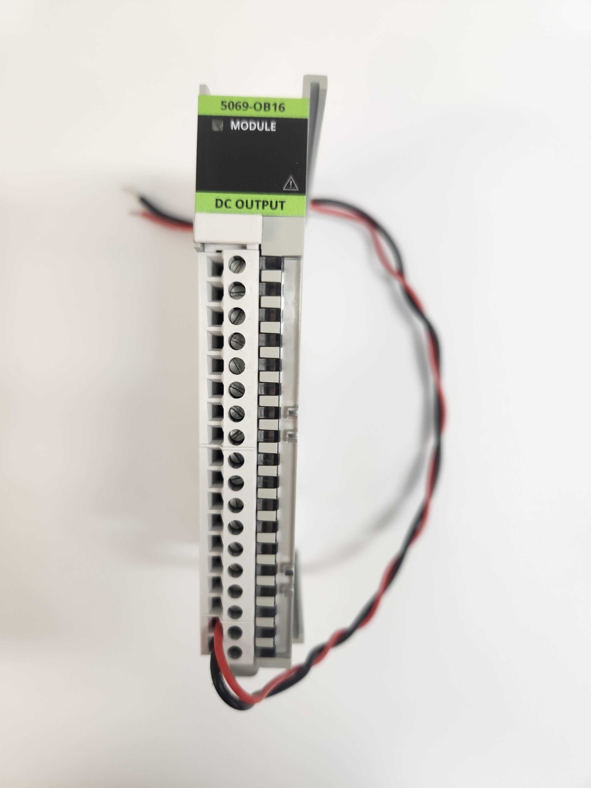 Allen-Bradley 5069-OB16 Compact 5000 DC Output Module w/ Terminal Block & Wiring