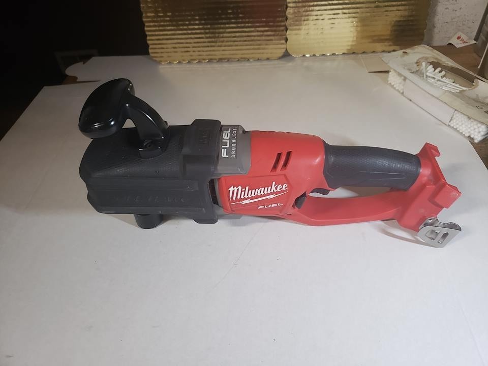 Genuine Milwaukee 2808-20 M18 FUEL Hole Hawg Right Angle Drill w/ Quik-Lok, Bare