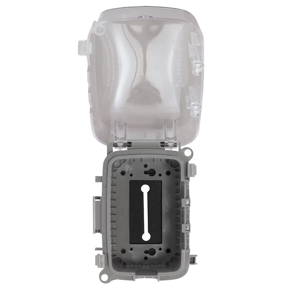 Outdoor Weatherproof Electrical Box Extra Duty Single Gang Vertical Horizonta…