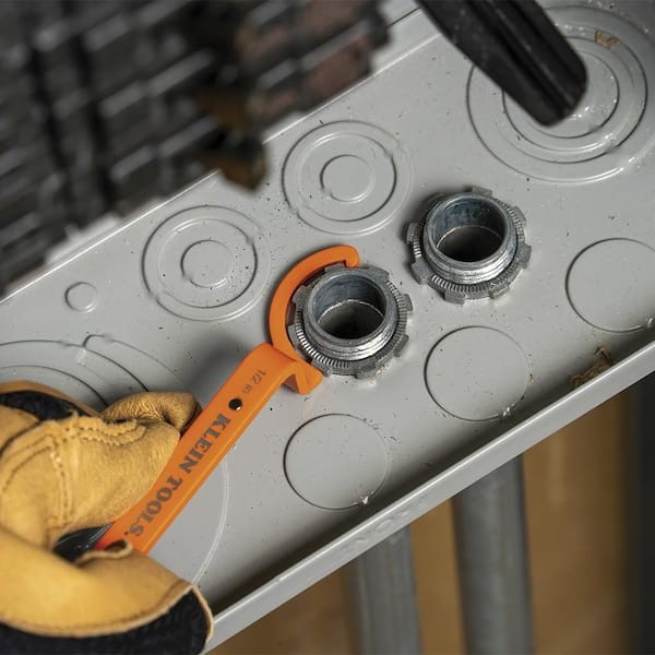 Klein Tools 3 Piece Conduit Lockout Wrench Set Tighten and Loosen Locknuts