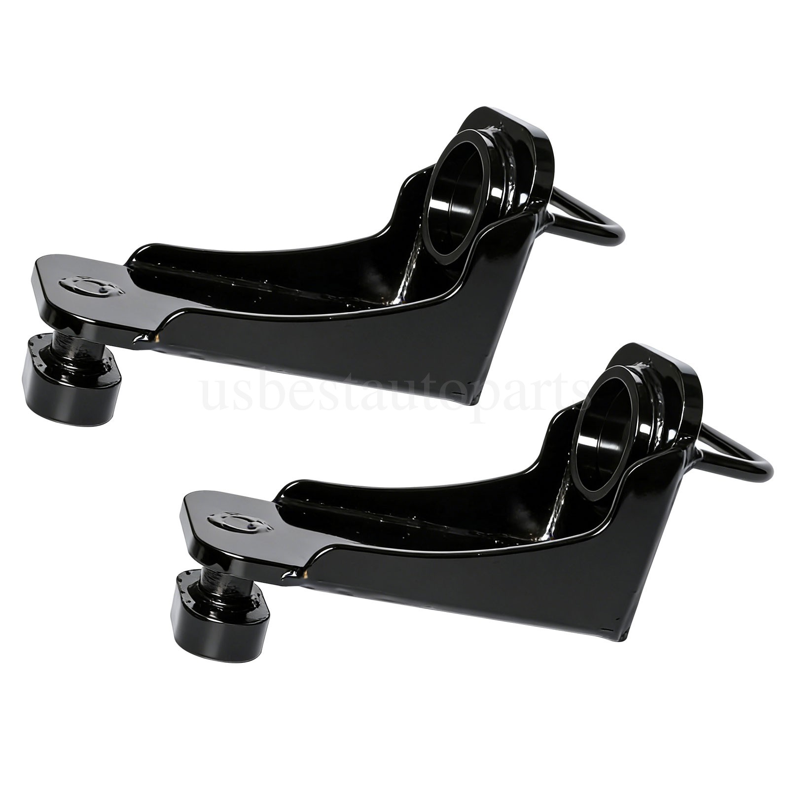 Pair Heavy Duty Shipping Container Jack Lug Leveler U-Shaped Handle 50000LBS
