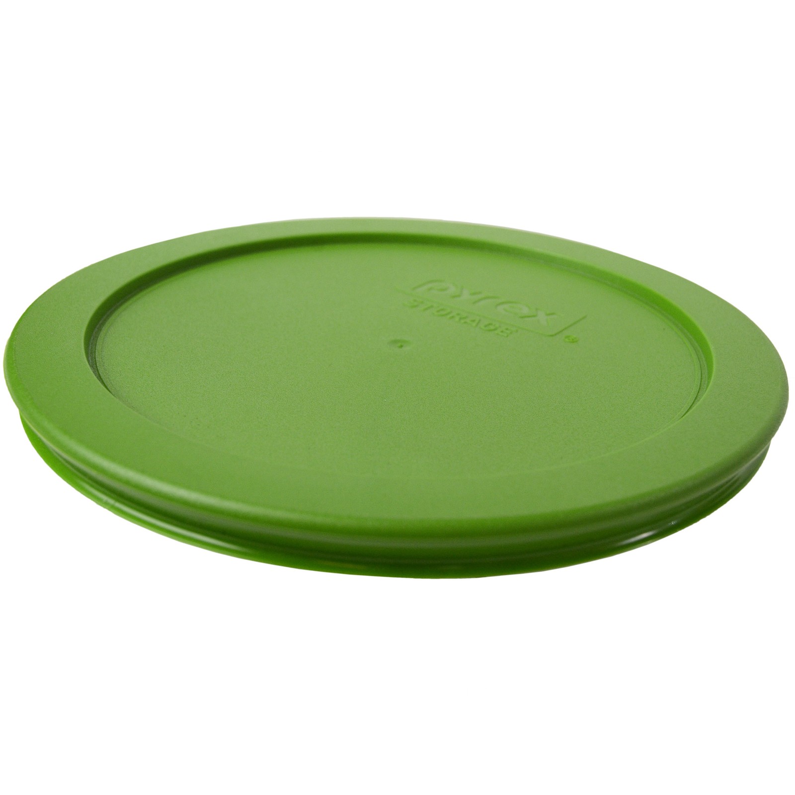 Pyrex (3) 7200-PC, (3) 7201-PC, (3) 7402-PC Lawn Green Plastic Food Storage Lids