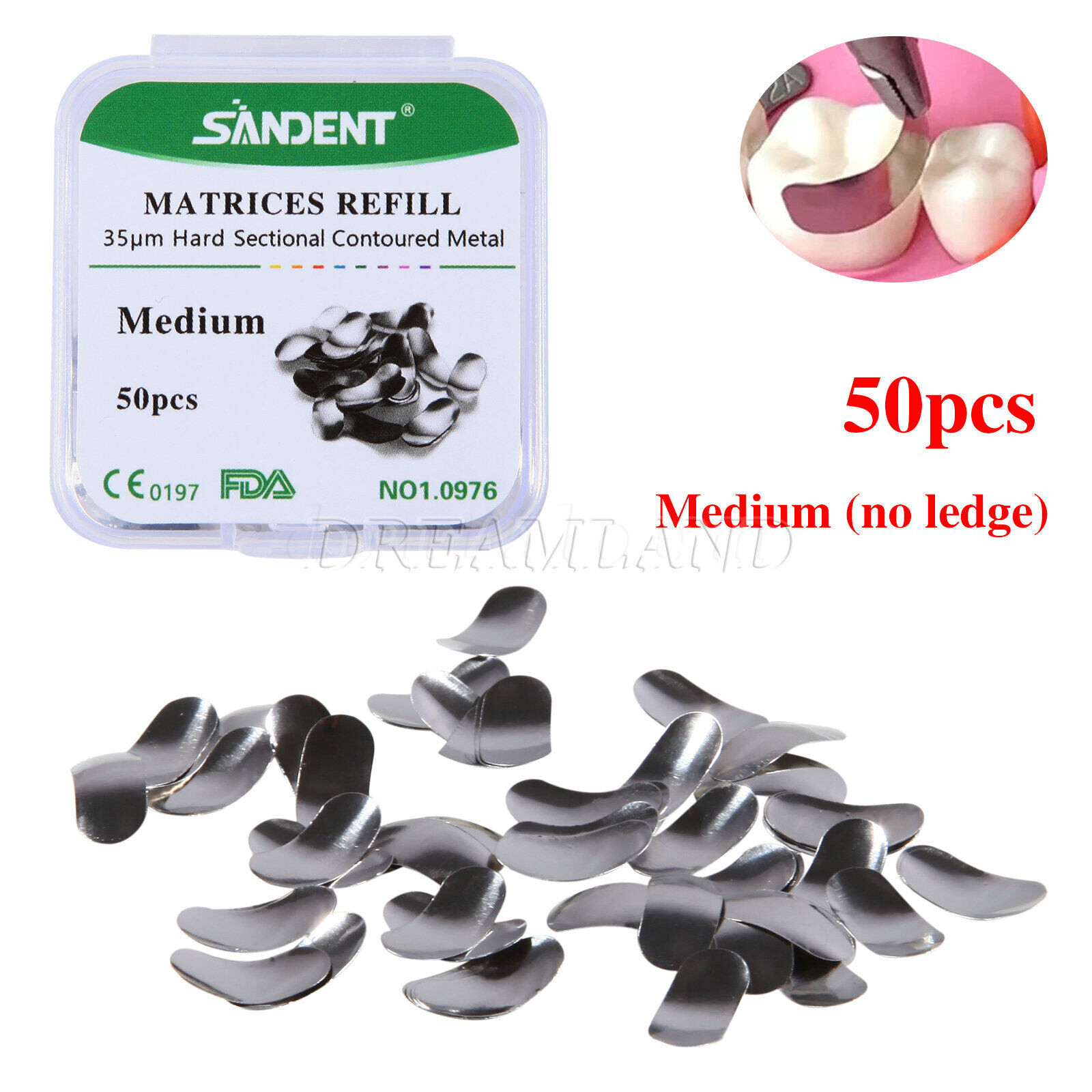Pro Matrix Bands Adjust Matriz Matrices System Clamp Dentistry Tool Dental