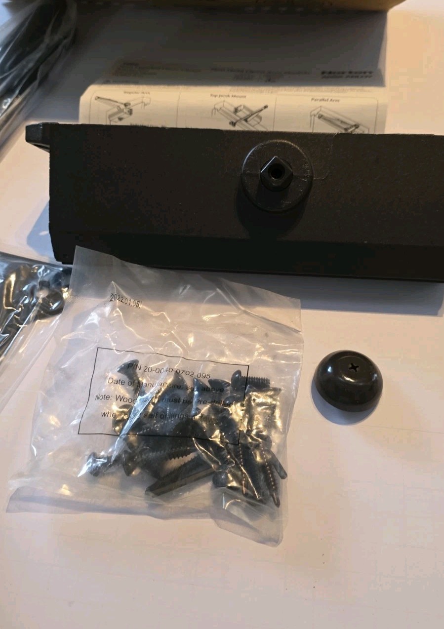 Norton Rixson Assa Abloy 1601 690 Non Handed Arm Door Closer – Dark Bronze