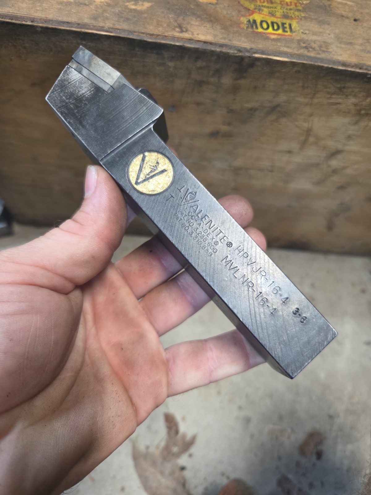 VALENITE 1″ VNMG 432 CARBIDE INSERT MVLNR-16-4 Metal LATHE TURNING TOOL HOLDER