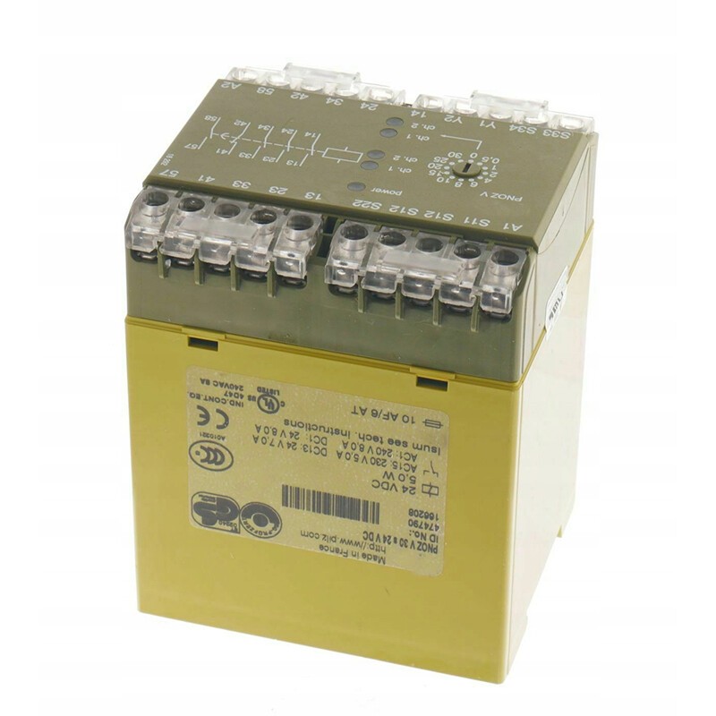 New For PILZ 474790 PNOZ V30s 24VDC Safety Relay