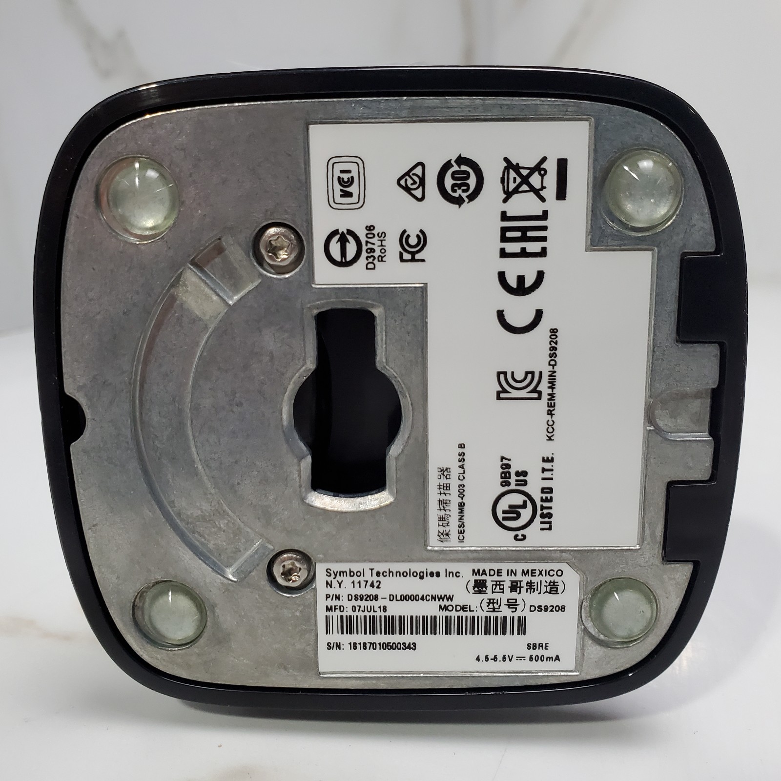 Motorola Symbol DS9208-DL00004CNWW Barcode Scanner Hands-free 1D/2D/QR