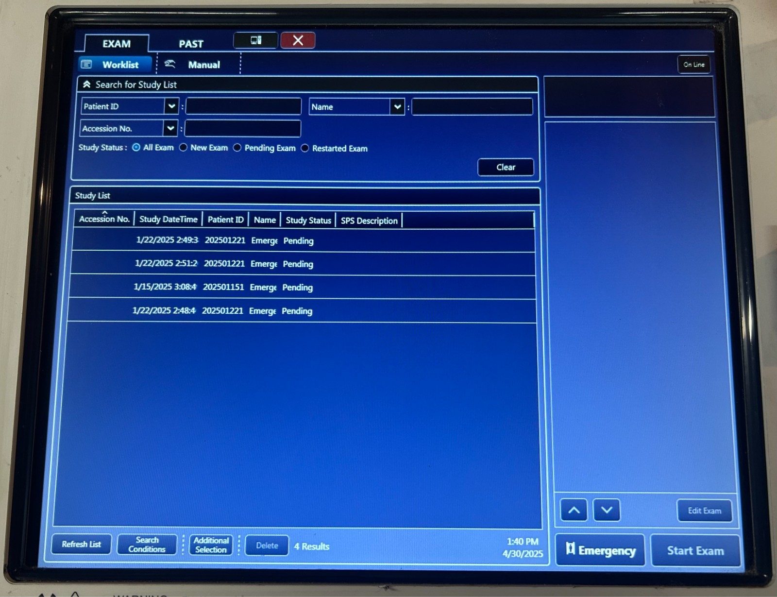 Canon CXDI Control NE Software Computer