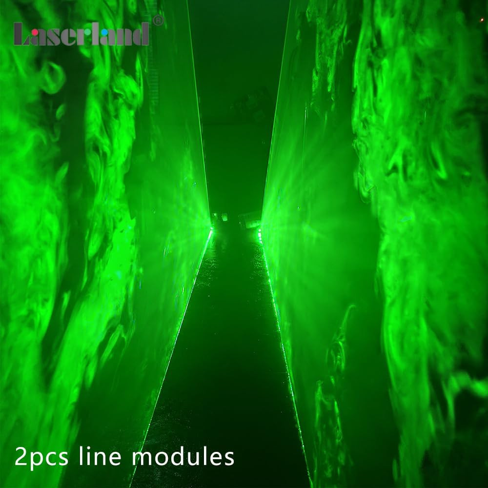 532Nm Focusable Green Generator Line Module for Halloween Scary House Laser Swam