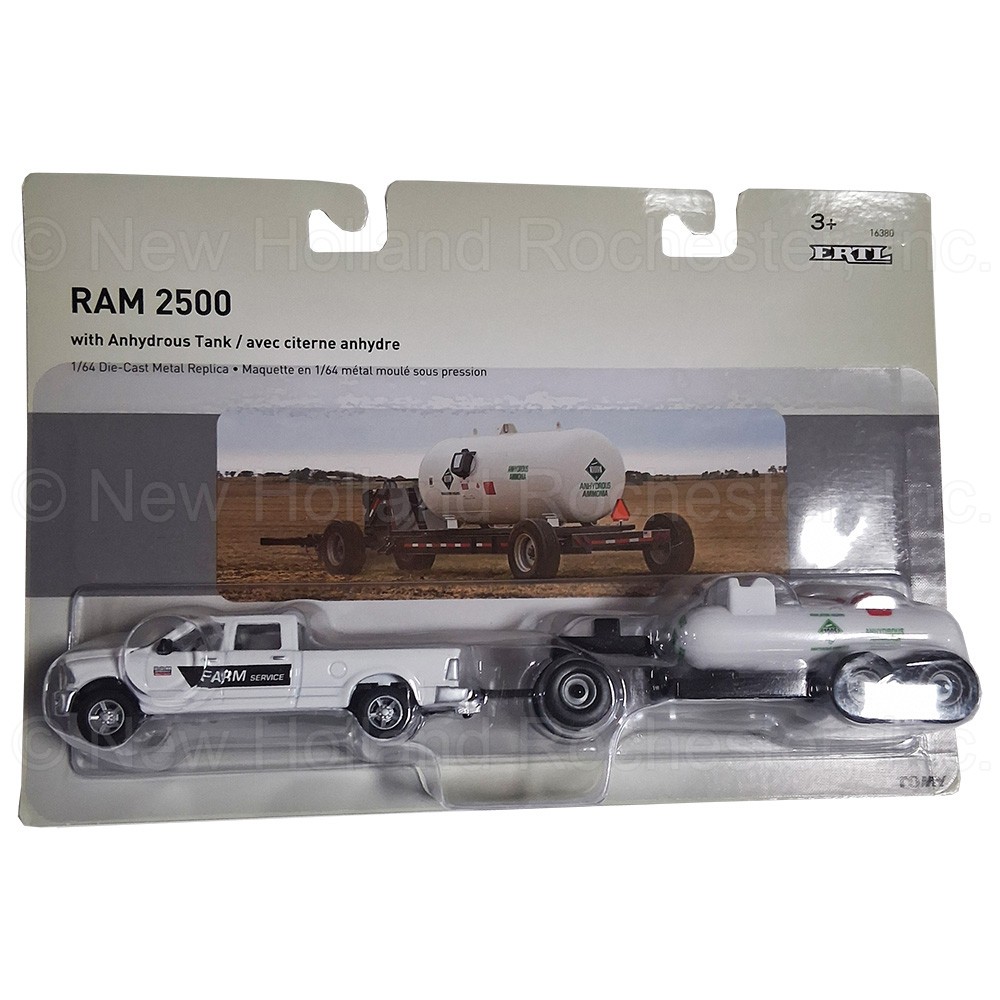 New Holland 1/64 Ram 2500 w/ Anhydrous Tank Carrier Toy Part # ZFN16380
