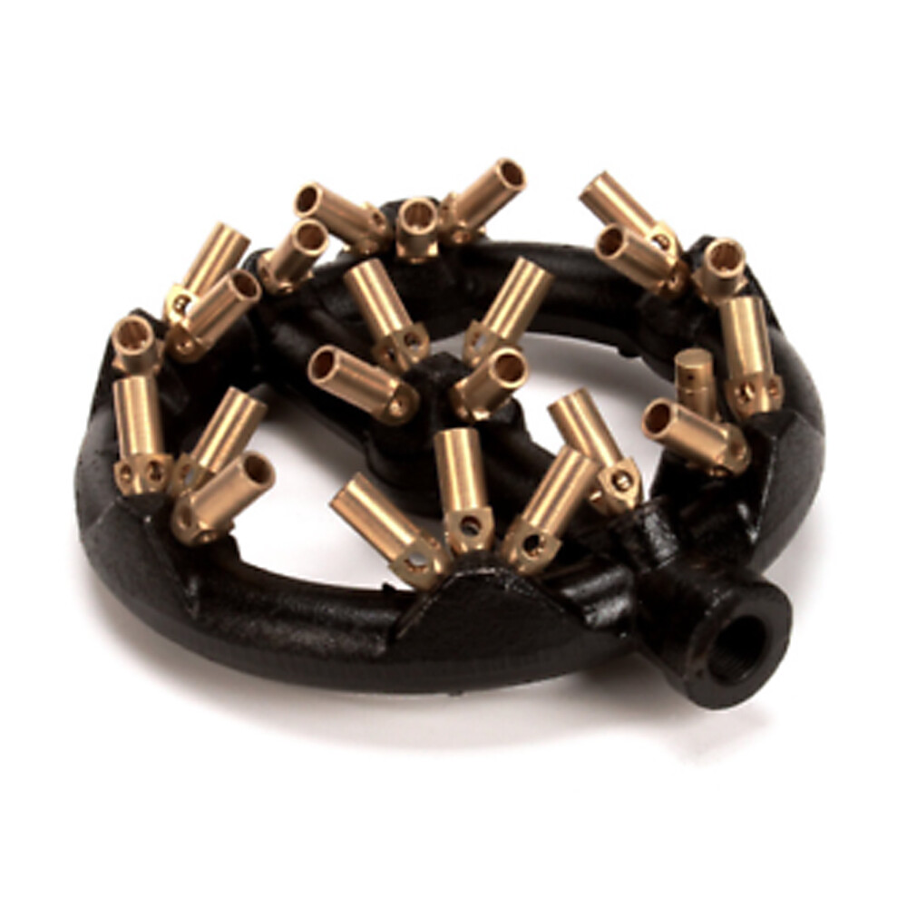 Chinese Wok Range Natural Gas 20 Tip Jet Burner-Cast iron & Brass Fast Shipping