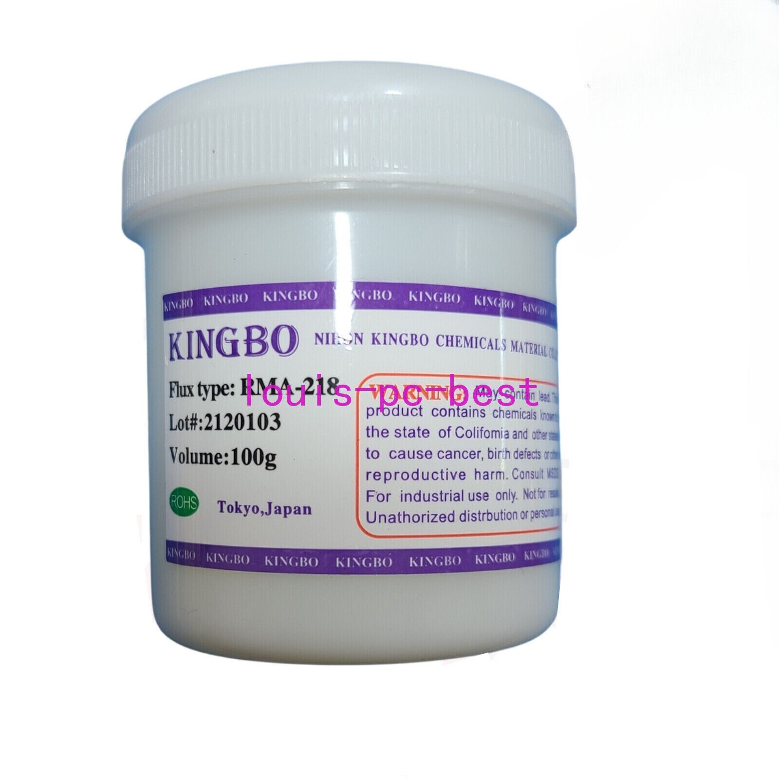 100g Japan KINGBO RMA-218 Paste Flux BGA Rework Reflow SMT Solder Microsoldering