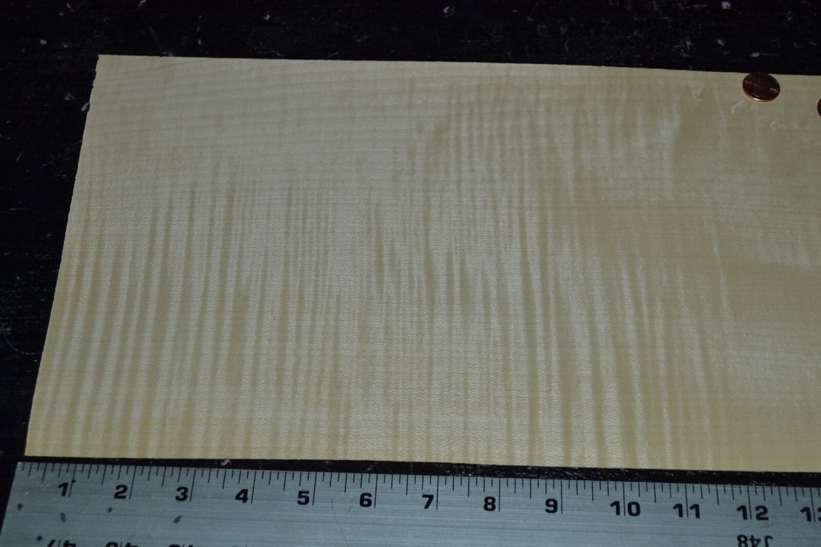 Curly Maple Raw Wood Veneer Sheet 8.5 x 21 inches 1/42nd 4665-91