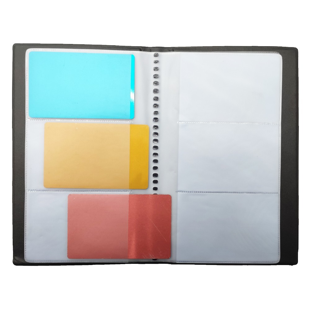 1PC 120 Cards Business Name ID Credit Card Book Case Keeper Holder