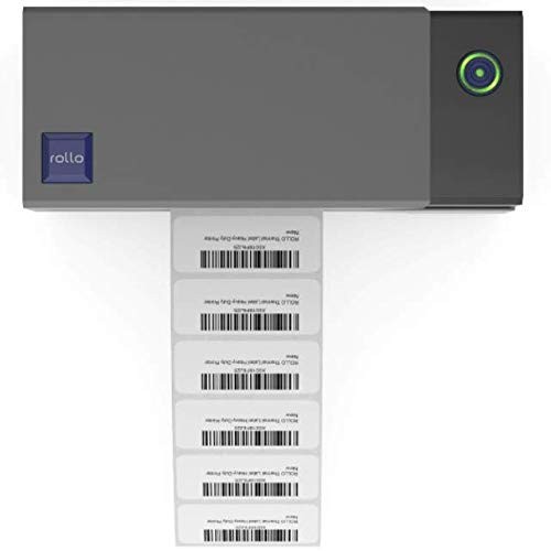 Rollo Direct Thermal 2×1 Barcode Labels – Roll of 1000 Thermal Labels for Shi…