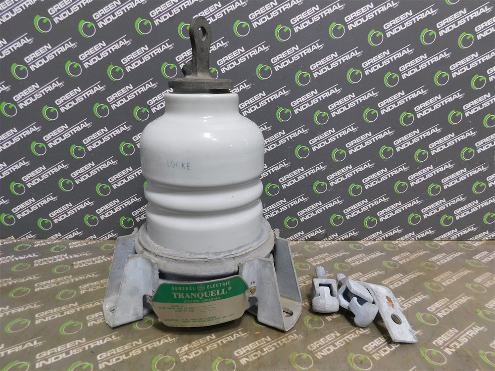 USED General Electric 9L11XGB003 Tranquell Station Arrester 3 kV RMS Single Pole