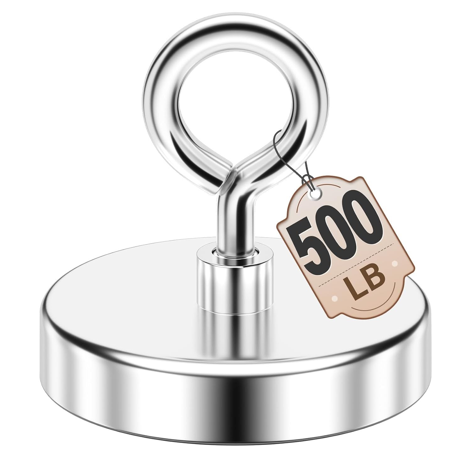 Ultimate 500 LBS Pickup Magnet – 2.36″ Neodymium for Reliable Outdoor Adventures