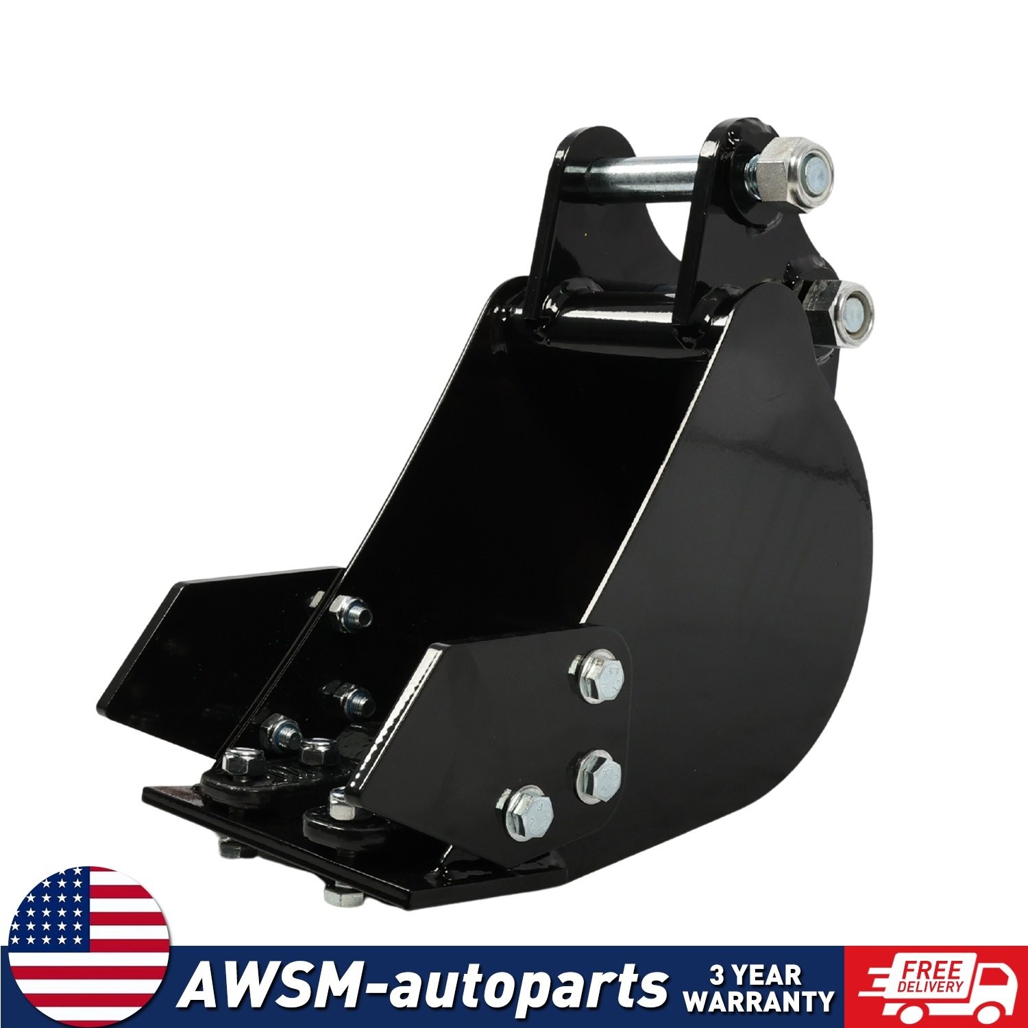 200mm Attachment Narrow Trenching Bucket For Mini Excavators Digger