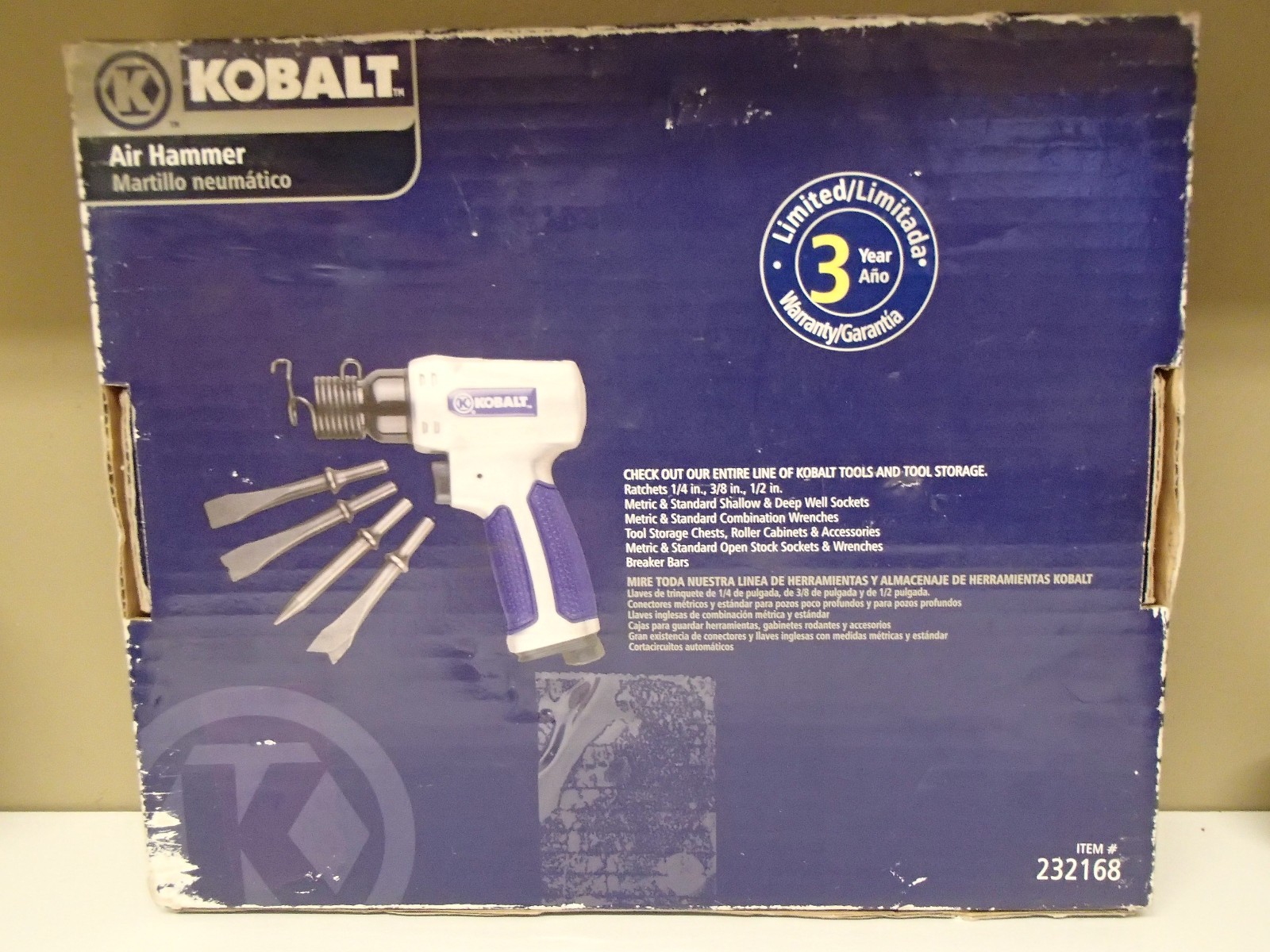 Kobalt Air Hammer #23168 LGA620