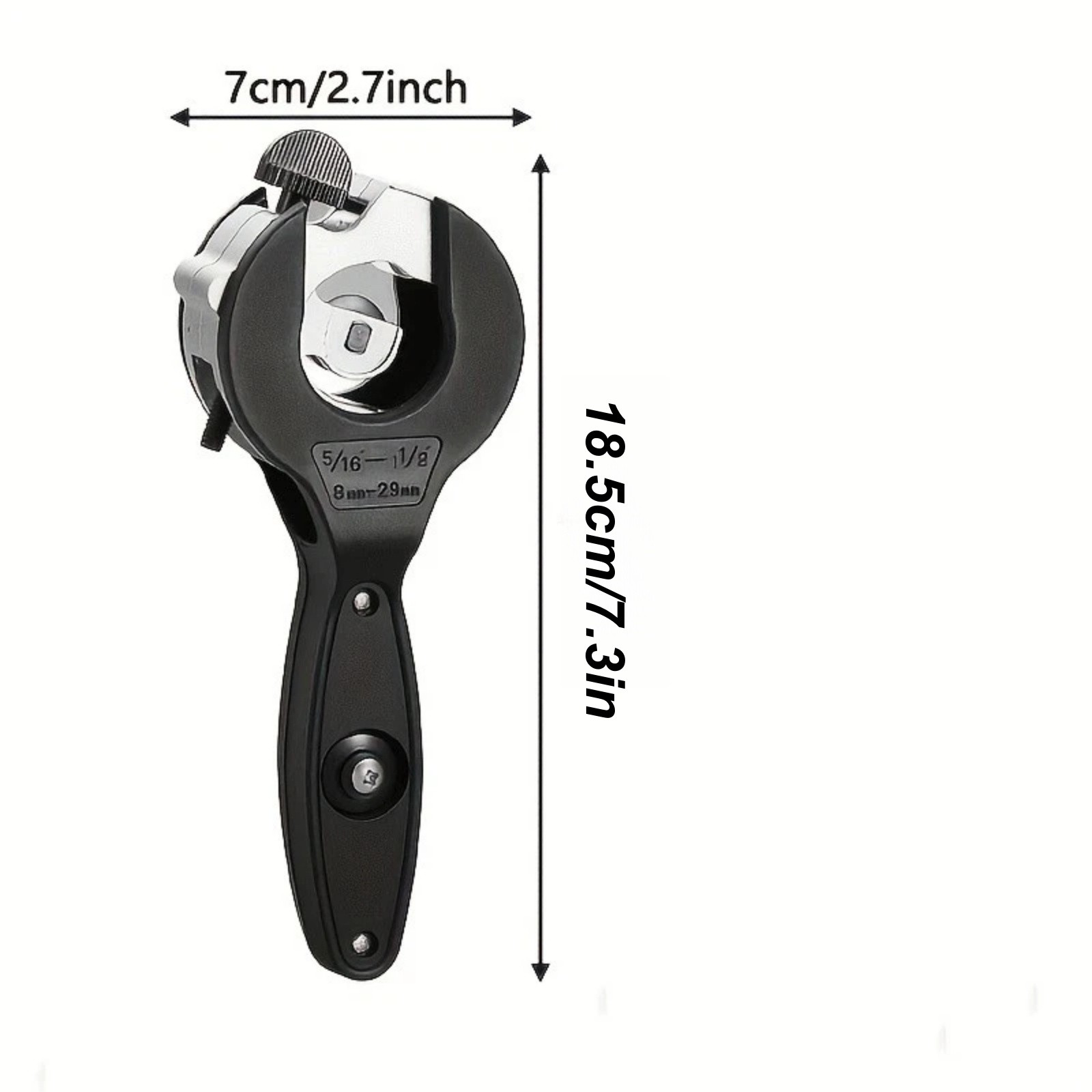 Heavy Duty Ratchet Pipe Cutter Tool for Cutting PVC PPR PE Copper Steel Metal