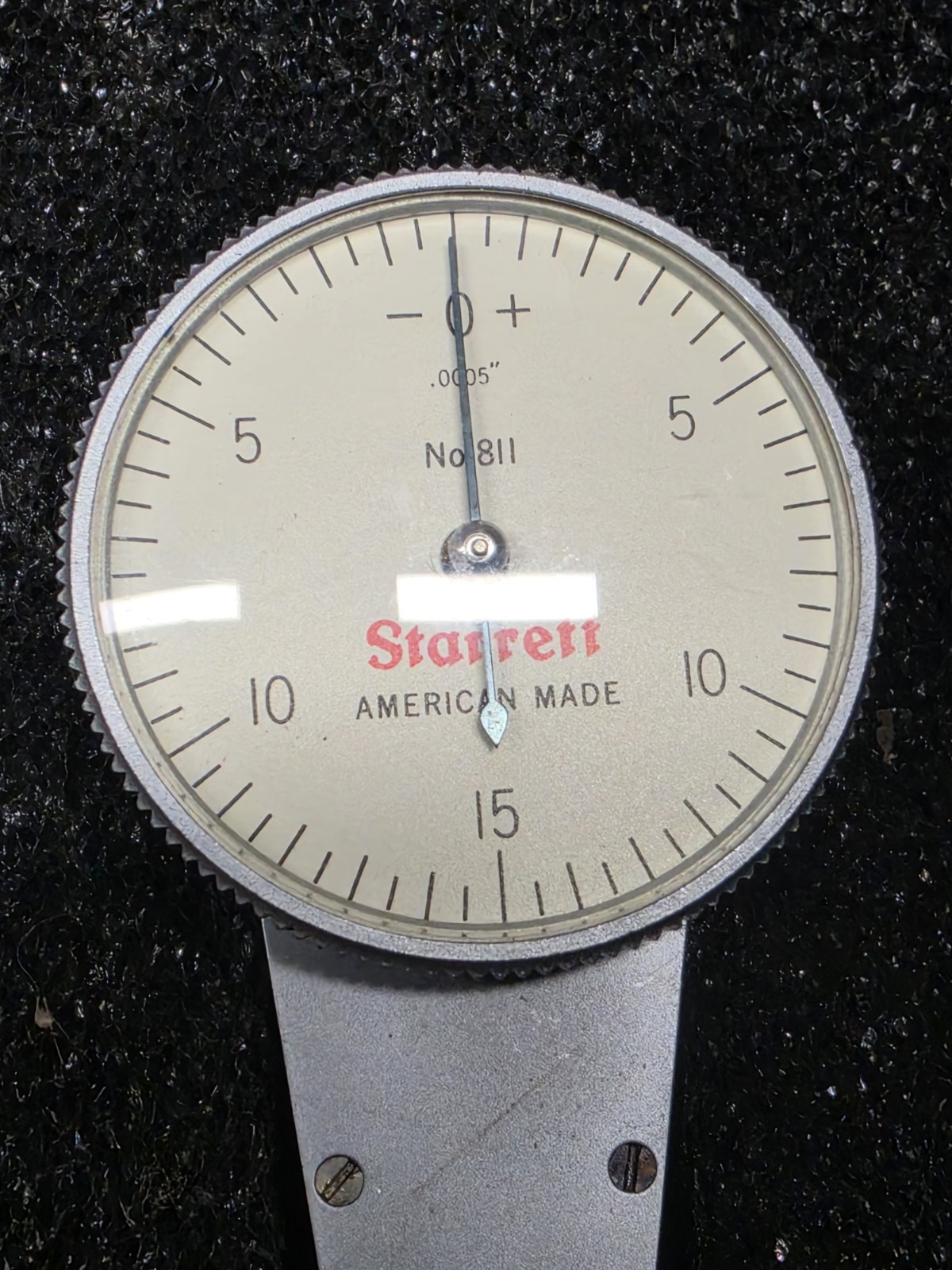 Starrett 811 Dial Test Indicator with Swivel Head W/ Case – FREE SHIPPING