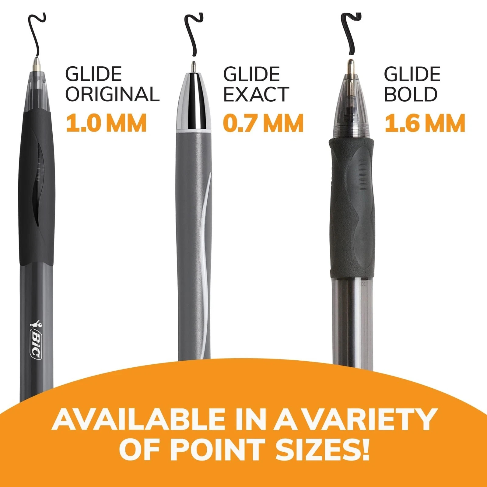 BIC Velocity 1.6 mm Bold Point Black Ink Ballpoint Pens, 36-Pk