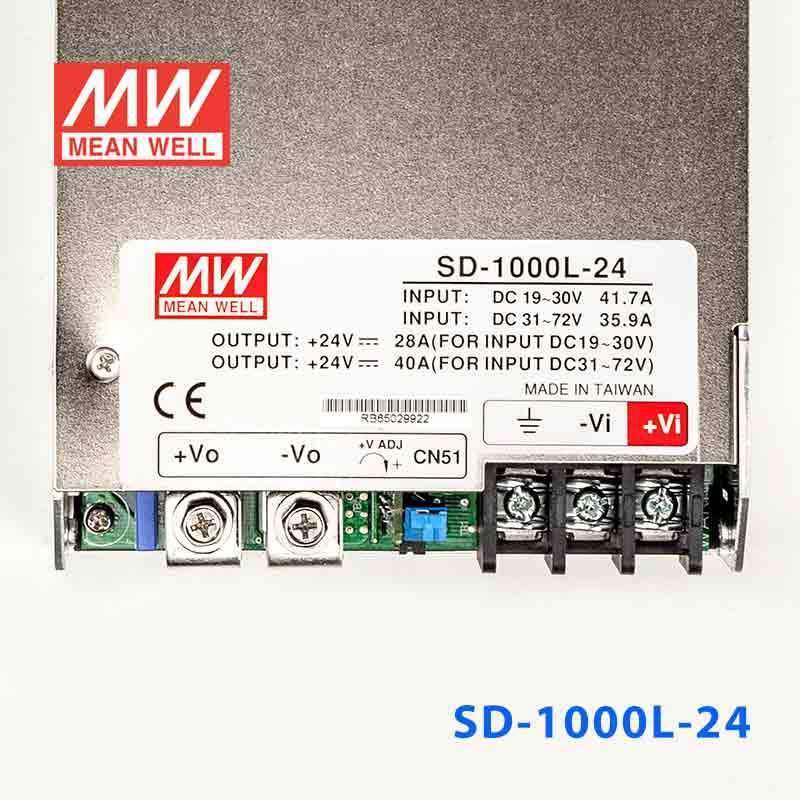 Mean Well SD-1000L-24 DC-DC Converter – 980W – 19~72V in 24V out