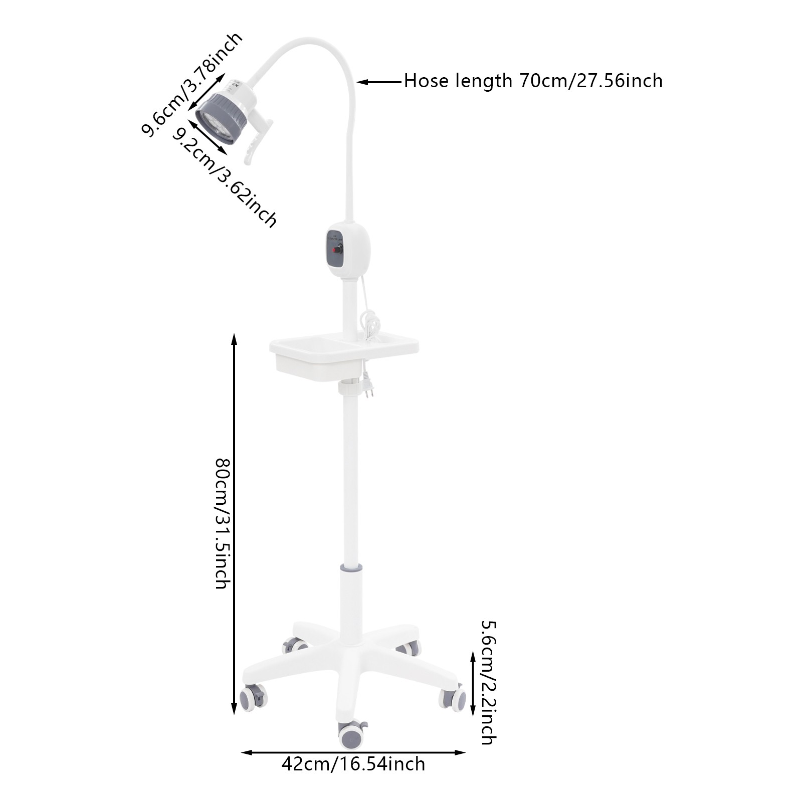 LED Surgical Examination Light Examination Lamp Medical Exam Lamp Freestanding~