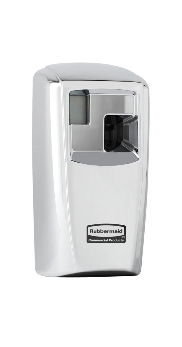 Rubbermaid 1793533 Microburst 3000 LCD Aerosol Microburst Dispenser Chrome