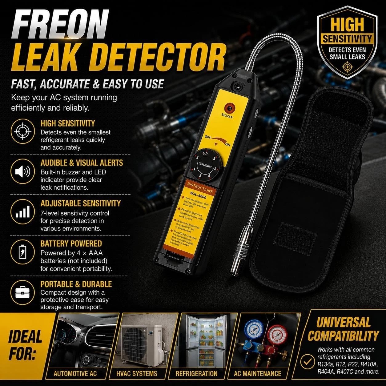 Complete 4 CFM Vacuum Pump Kit for HVAC Refrigeration – All-in-One Solution