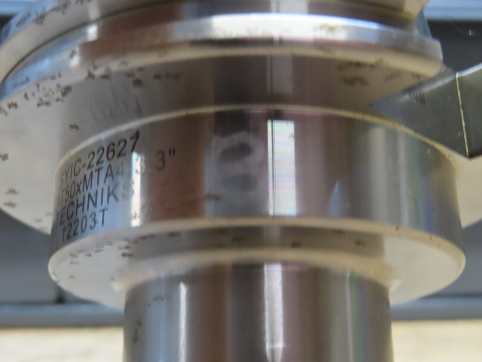 Techniks SYIC 22627 CAT50xMTA4-3.3″ CAT50 MT4 taper shank adapter (B)