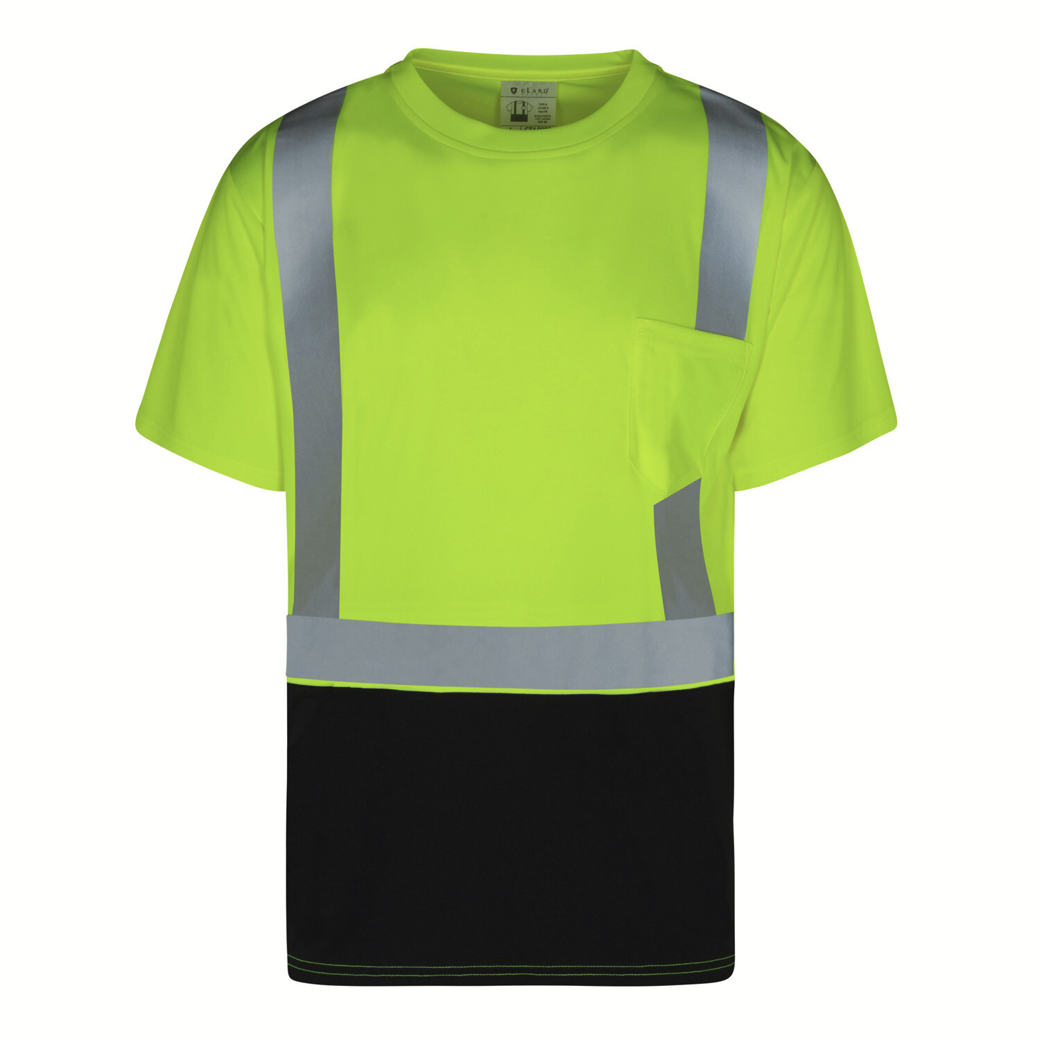 Everyday ANSI Class 2 with Contrast ? Short Sleeve UPF-50+ T-Shirt
