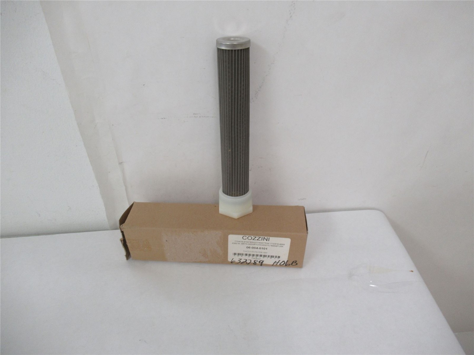 252381 New In Box; Cozzini 06-004-0101 Vacuum Filter SST