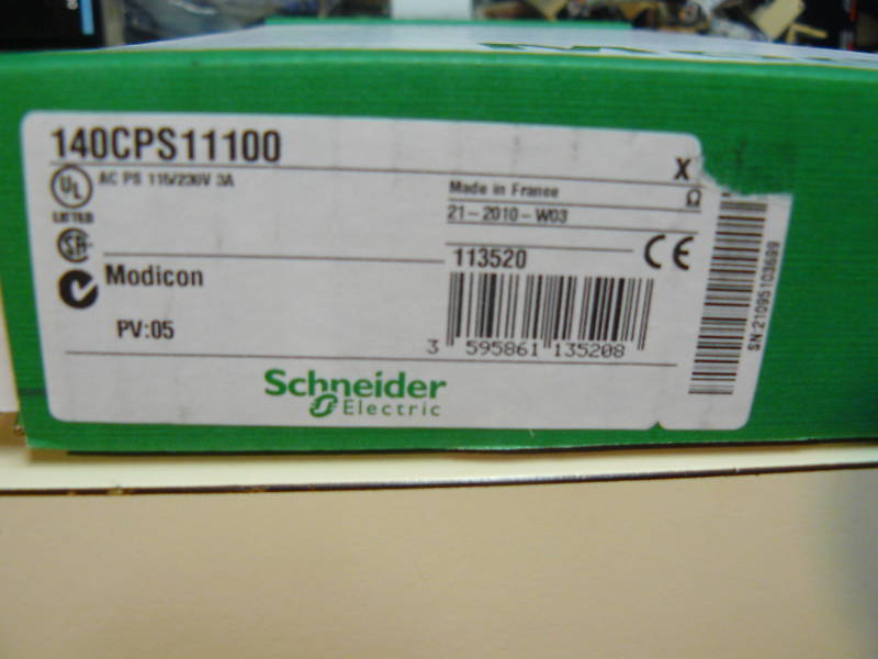 140CPS11100 NEW FACTORY SEALED Modicon Power Supply 140-CPS-111-00